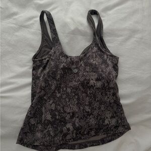 Lululemon Align Long Length Snake Patterned Tank Top